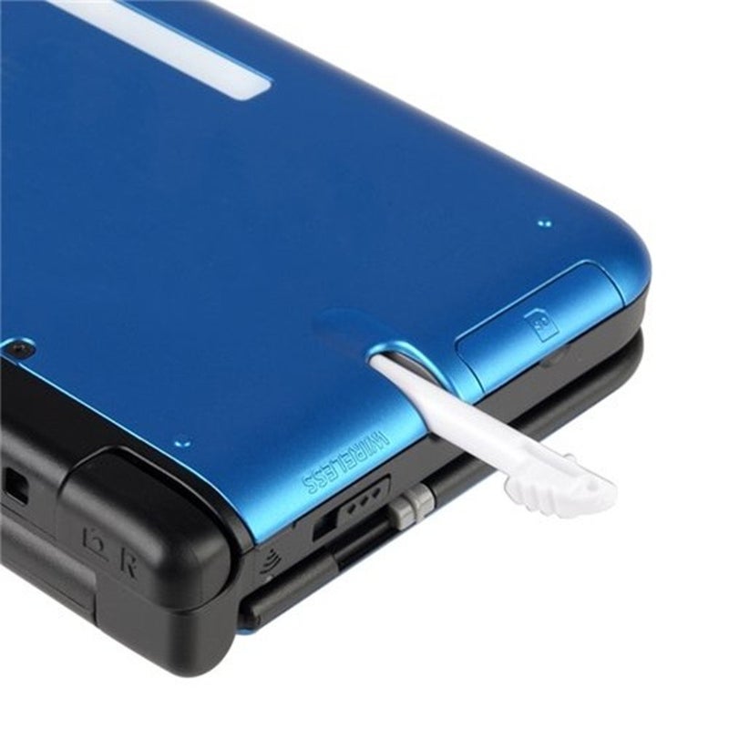 yueton 10pcs Black and White Plastic Replacement Stylus Touch Screen Pen Set, Compatible with Nintendo 3DS, 3DS XL, 3DS LL - Image 3